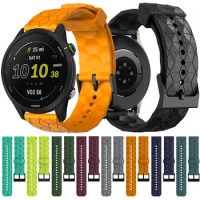 20mm 22mm Silicone Strap For Garmin Forerunner 255 245 Music/Approach S42 S40/Move Trend Watchband Sports Rubber Bracelet Belt