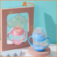 HIPPO LAND Botol Minum Bayi Gelas Anak Balita 160ML Training Cup Baby BPA Free 56 Accessories