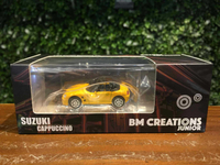 1/64 BM Creation Suzuki Cappuccino Yellow 64B0261【MGM】