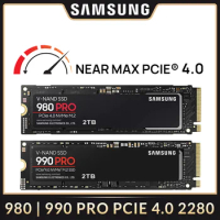 SAMSUNG 980 Pro 990 Pro SSD 2TB 1TB 500G NVMe PCIe 4.0 MAX M.2 2280 SSD for PS5 PlayStation5 Laptop Mini PC Gaming Computer