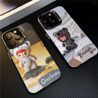 น่ารัก Hirono เคสโลหะชุบแฟชั่น, สำหรับ VIVO Y29, Y28, Y100, Y06, Y20, Y03, Y16, Y21, Y81, Y71, Y35, 