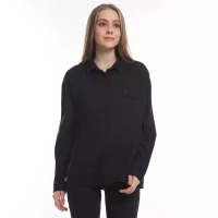 Insight Insight Kemeja lengan panjang Wanita Navy B Into Darkness Shirt Planet Surf