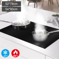 Induction Cooker Cover Silicone Induction Cooker Mat Nonstick Electric Stove Cover Mat Stove Top Cover Pad Cooktop Protector
