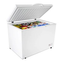 chest freezer 150L 200L 250L 350L horizontal single temperature home deep freezer