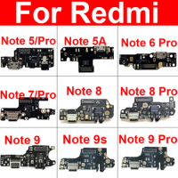 USB Charging Dock Board For Xiaomi Redmi Note 5 6 7 8 9S 9 Pro Max Usb Charger Port Board Micro USB Connector Module Parts