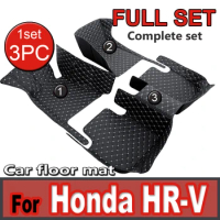Car Floor Mat For Honda HR-V e:HEV e:NS1 e:NP1 e:Ny1 RV5 RV6 HRV Vezel 2022 2023 2024 Electric Version Car Mats Car Accessories