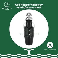 Green Tee Golf Adaptor Callaway Driver/Fairway Wood Adapter Connector Golf Hybrid Black