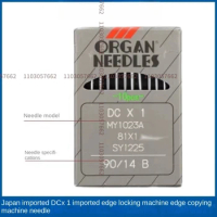 10PCS 1pack Dcx1 Dc1 Dc*1 Needles Japan Organ Needle 65/9 70/10 75/11 80/12 90/14 100/16 110/18 Overlock Sewing Machine