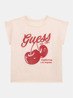 Guess เสื้อยืดเด็กผู้หญิง  อายุ 7-14 ปี  J5GI00K6YW4  -  สีชมพู