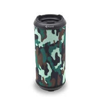 MJ KISONLI Speaker Bluetooth Portable Q5S Dual Bass Support FM Radio, TF, AUX Murah Q5S-ARMY