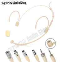 Professional Ear Hanging Headset Headworn Dynamic Microphone for Sennheiser Shure AKG Mipro Wireless Microphone System Skin