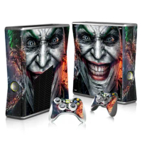 New Film Skin Sticker Decal Cover For Xbox 360 Slim Console Protector Vinyl Skin Sticker Controllers