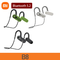 Xiaomi B8 Head-mounted Bone Conduction Earphones Bluetooth Wireless Headphones Sports Headset Waterproof Earbuds with Microphone
