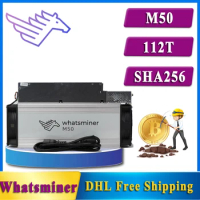 Whatsminer M50 112Th/s BTC Miner Bitcoin Mining Machine ASIC Miner