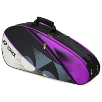 Genuine Professional Yonex Badminton Bag Unisex Sports Backpack With Shoe Compartment Hold Most Badminton Accessories