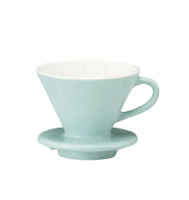 金時代書香咖啡 UN CAFE 1-2人錐型濾杯 水藍色  UN CAFE-01-TB