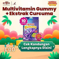 CAVIPLEX GUMMY ANGGUR | GUMMY MULTIVITAMIN ANAK, GUMMY RASA ANGGUR, MENAMBAH NAFSU MAKAN ANAK, TUMBU