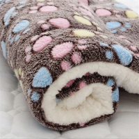 Dog mat cat sleeping mat winter pet kennel winter Teddy thickened blanket dog cage mat quilt autumn and winter styles