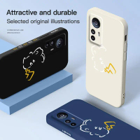 Sarung untuk Xiaomi 12T, 12 Lite, 11T, 11T Pro, 11 Lite 5G NE, 11 Lite 5G, 11 Lite, Mi 11, comel, co