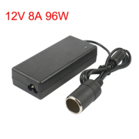 12V 8A 96W Car Vehicle Power Inverter Cigarette Lighter Adapter Converter for Car Vacuum cleaners waxing / Washing machine