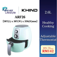 Khind 2.6L Healthy Cooking Air Fryer ARF26Selamat datang ke kedai kami