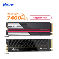 Netac 1tb M2 SSD 2TB 4TB SSD M.2 NVME 512GB Hard Disk PCIe 4.0x4 HD M2 2280 Internal Solid State Drive with HeatSink for PS5