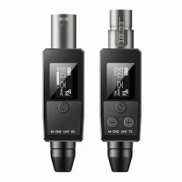 UHF Wireless Microphone Transmitter Receiver XLR Microphone Wireless System Suitable For 48V Capacitive Microphone Parts