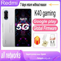 smartphone redmi k40 gaming 5G Global firmware 6.67inches cellphone Dimensity 1200 67W used phone