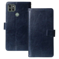 For Motorola Moto G9 Power 6.8" Case Flip Wallet Business Leather Funda Phone Case for Motorola Moto G9 Power with Card Slot