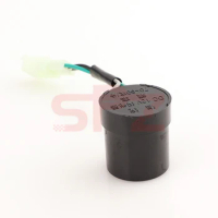 3 Pins Round Turn Signal Flasher Relay Blinker For GY6 50-250cc Motorcycles Scooters Moped ATV Turn Signal Flash