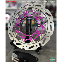 จานหน้าโต 89 RACING PCX160 ABS 2021 ขนาด267MM. หมุดเลส