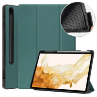 Tablet Case for Samsung Galaxy Tab S8 Plus 12.4'' Pencil Holder Cover for Samsung Galaxy Tab S7 FE S7 Plus S8 Plus Tablet Funda
