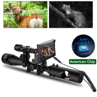850nm Infrared LED IR Night Vision Riflescope Hunting Scopes Optics Sight Hunting Camera Hunting Wildlife Night Vision