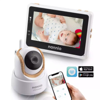 Nannio 4.3吋觸控WiFi寶寶攝影機｜寶寶監控器｜遠端視訊機｜視頻機｜監視器【六甲媽咪】