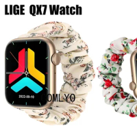 For LIGE QX7 Watch Strap Smart watch Cotton yarn Dacron Soft Women Lady Band Belt