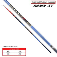 Joran Tegek MAGURO RONIN XT | Carbon Pole | Pilih Ukuran 450