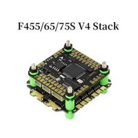 Flight Controller + 4-in-1 ESC Stack Aocoda-RC F455/65/75S V4 Stack F405 V4 FC+55A/65A/75A 8-BIT 4-i