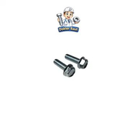 10 PCS Flange bolt PUTIH M8x25 Baut 12