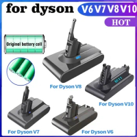 For Dyson Vacuum Cleaner Battery V6 V7 V8 V10 11 Series SV07 SV09 SV10 SV12 DC62 Absolute Fluffy Animal Pro Rechargeable Bateria