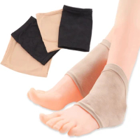 1 Pair Heel Cover Plantar Fasciitis Pain Relieve Half Inserts Anti-Chap Shoe Insole Protector Foot Care Pads Repair Heel Socks