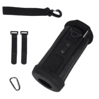 Mini Hollow Sound Transparent Audio Box Portable Protective Case for JBL Flip5 Bluetooth Speaker Storage Bag