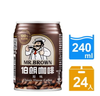 金車 伯朗咖啡240ml x 24入/箱