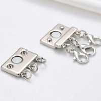 Layering Magnetic Necklace Detangler Layered Necklace Spacer Clasp For  Women