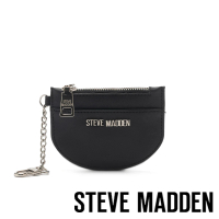 【STEVE MADDEN】BINNY 半圓零錢包卡夾(黑色)