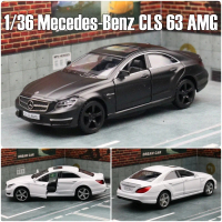 Model Kereta Die Cast, RMZ CITY, Skala 1/36, Mercedes-Benz CLS63 AMG C-Kelas, Logam Aloi Diecast, Mi