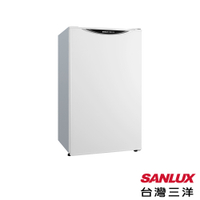 【SANLUX台灣三洋】98公升1級能效單門小冰箱珍珠白(SR-C98A1)