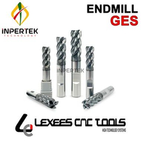 Endmill 6 4F LEXEES End Mill Stainless Steel 6 mm Carbide Cutter Milling 6mm