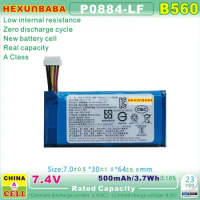 P0884-LF 663227 7.4V 500mAh 550mAh Polymer Li-Ion Battery For Canon PV123 PV-123 Portable Photo Mini Printer [B560] [B561]