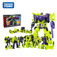 In Stock Original Transformers TAKARA IDW UW04 Devastator Anime Figure Action Figures Model Toys