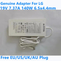 Genuine LCAP31 19V 7.37A 140W ADS-150KL-19N-3 AC Adapter For LG QHD MONITOR 27UD68-W 34UM9SP 34UM94 34UM95 34UC99 Power Charger